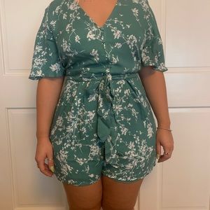 Floral romper